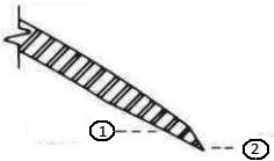 数字 10 边缘（外斜面、外部研磨）